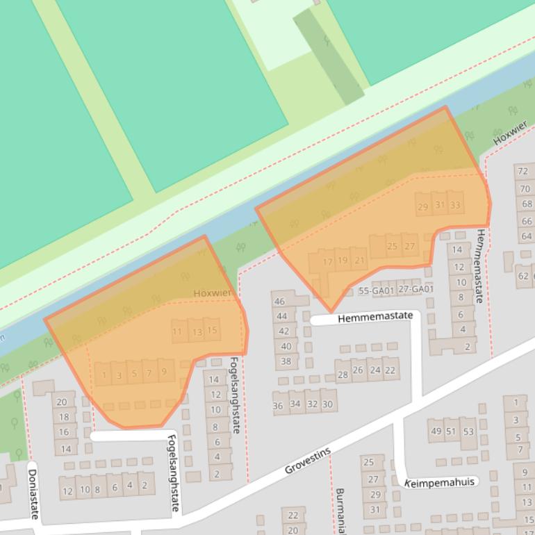 Kaart van postcodegebied 7608HA.