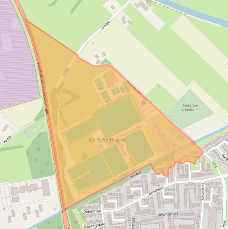 Kaart van postcodegebied 7608HB.