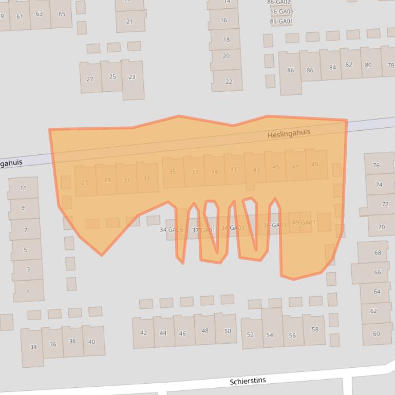 Kaart van postcodegebied 7608HS.