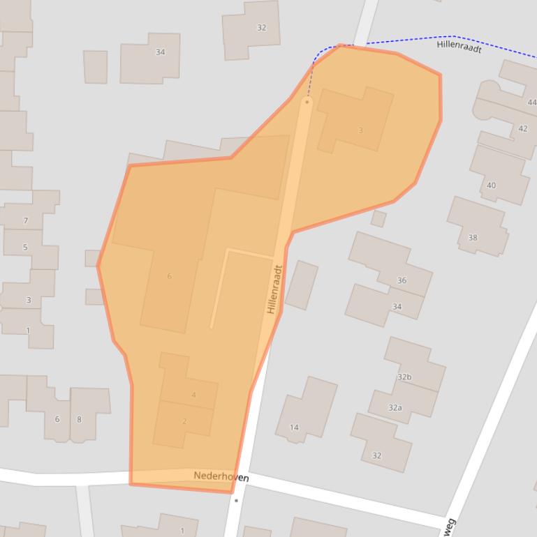 Kaart van postcodegebied 7608NC.