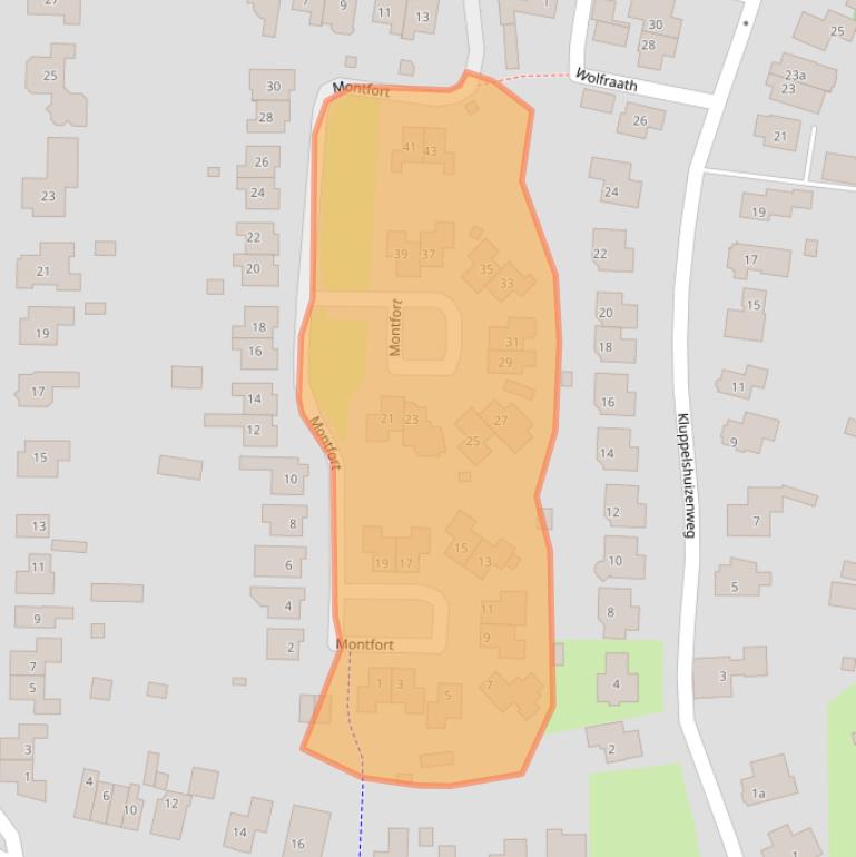 Kaart van postcodegebied 7608NV.