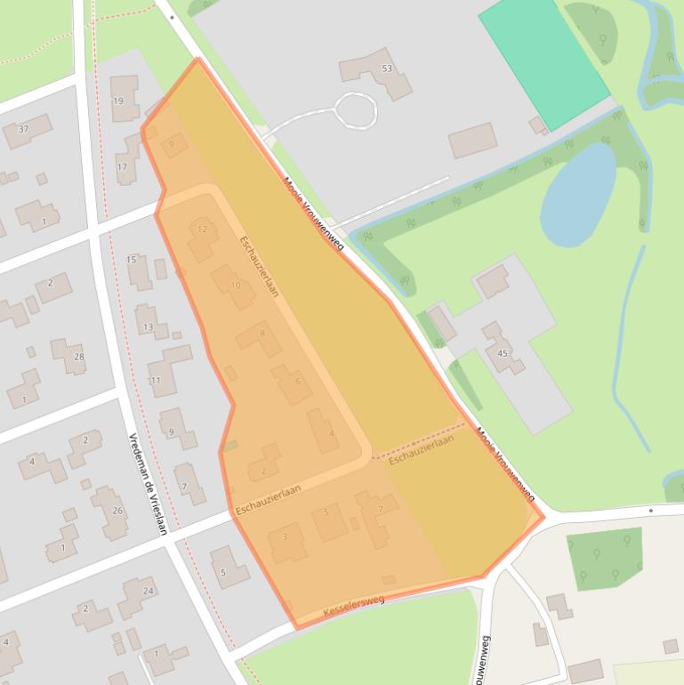 Kaart van postcodegebied 7608SG.