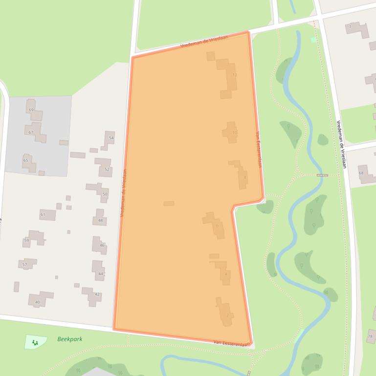 Kaart van postcodegebied 7608ST.