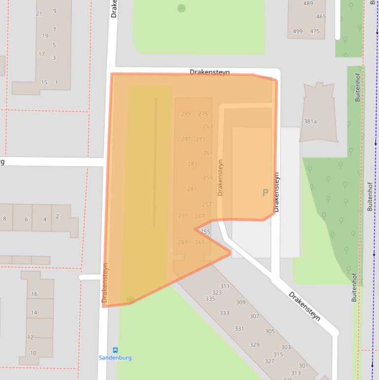 Kaart van postcodegebied 7608TR.