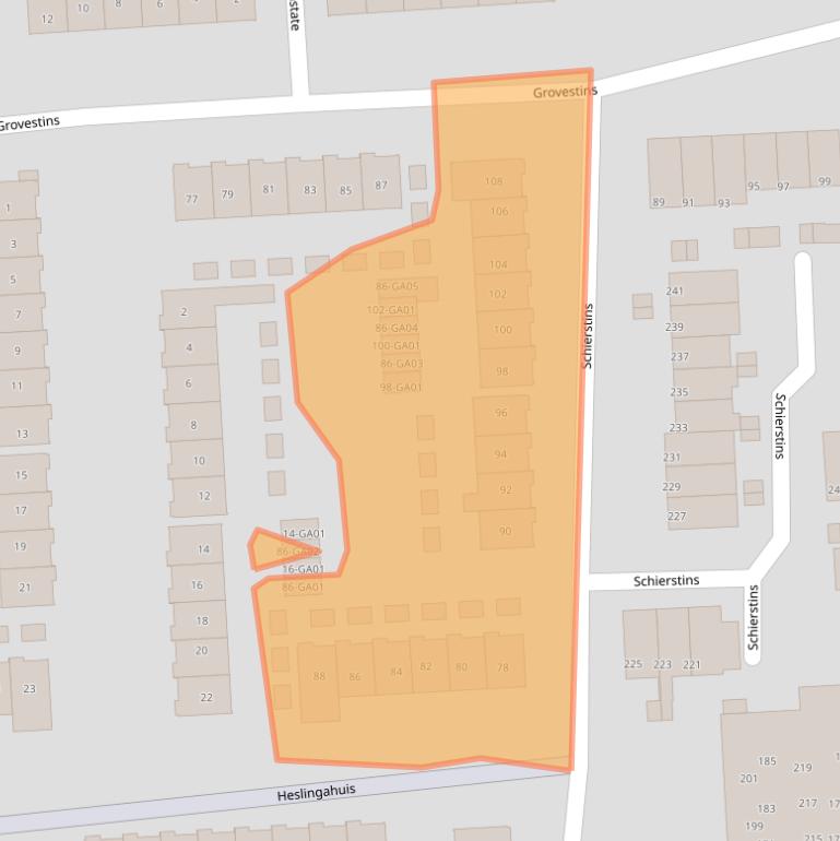 Kaart van postcodegebied 7608XV.