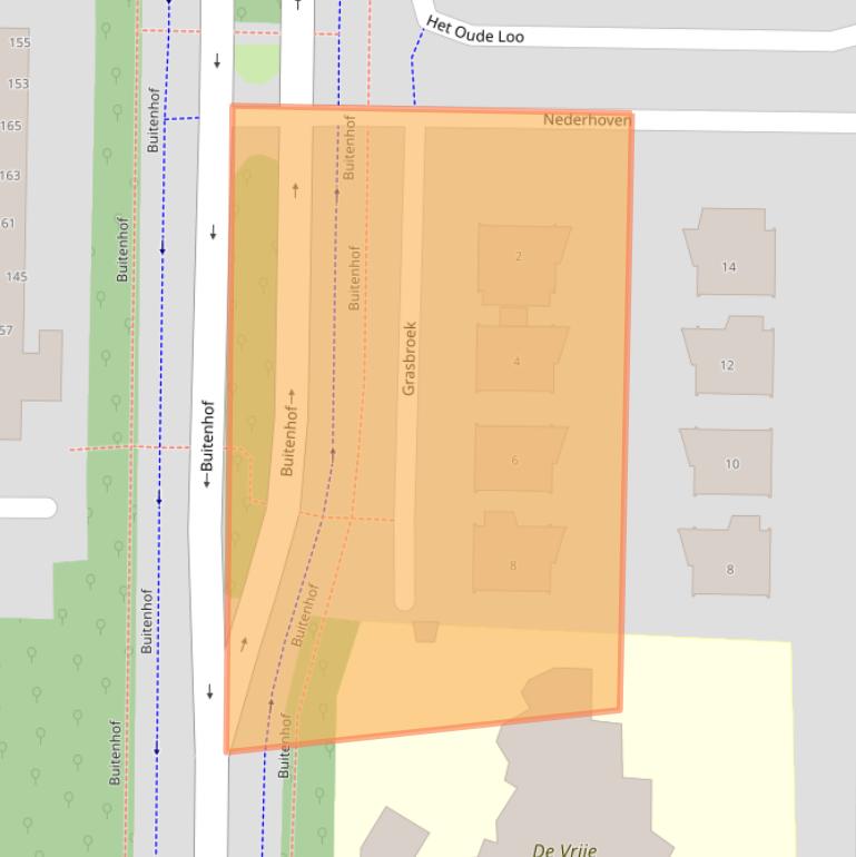 Kaart van postcodegebied 7608ZD.