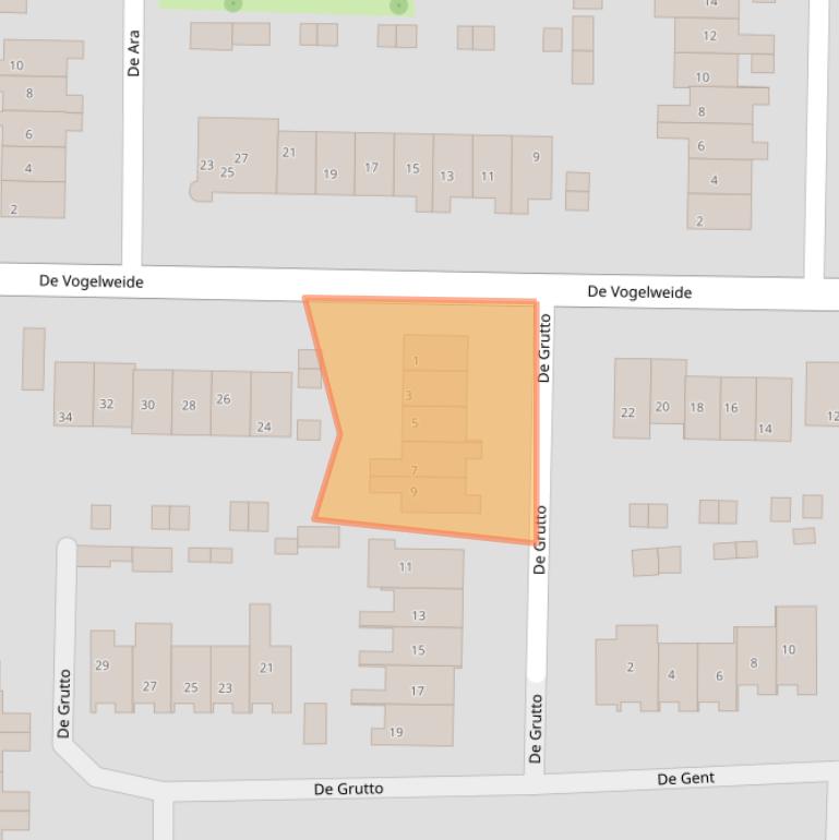 Kaart van postcodegebied 7609AH.