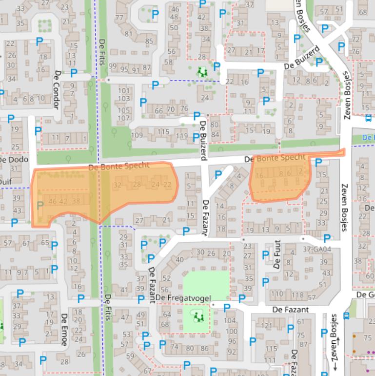 Kaart van postcodegebied 7609BM.