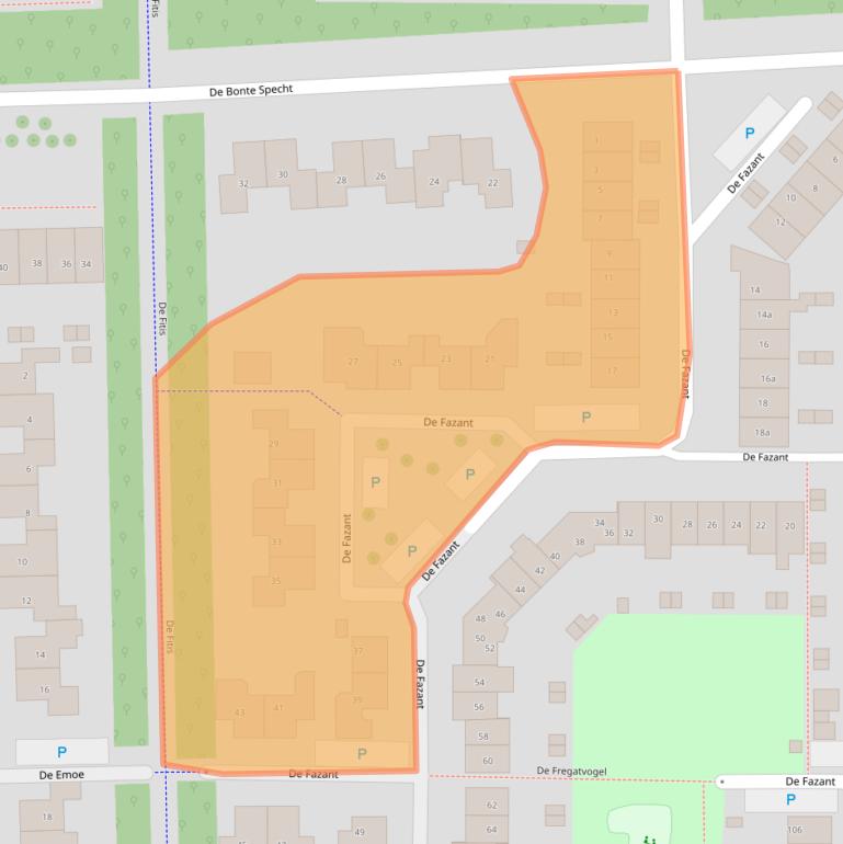 Kaart van postcodegebied 7609BS.