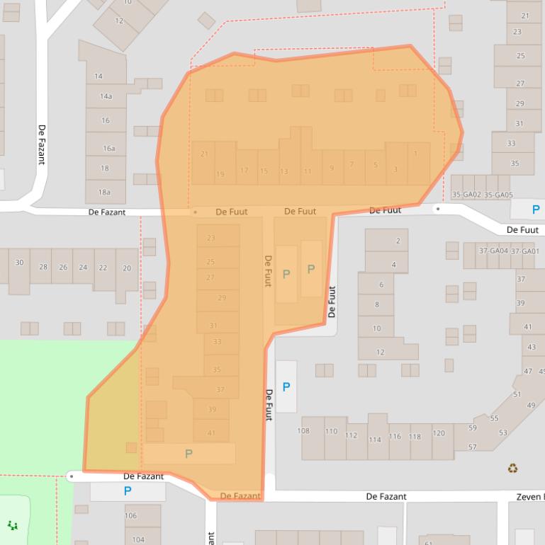 Kaart van postcodegebied 7609BX.