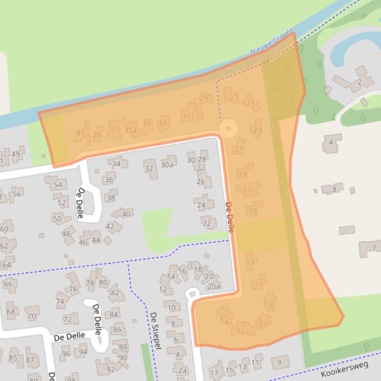 Kaart van postcodegebied 7609CD.