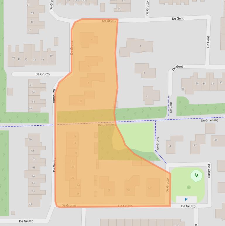 Kaart van postcodegebied 7609DA.