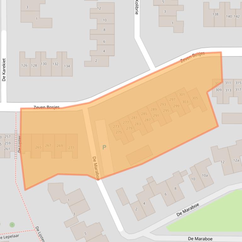 Kaart van postcodegebied 7609GG.