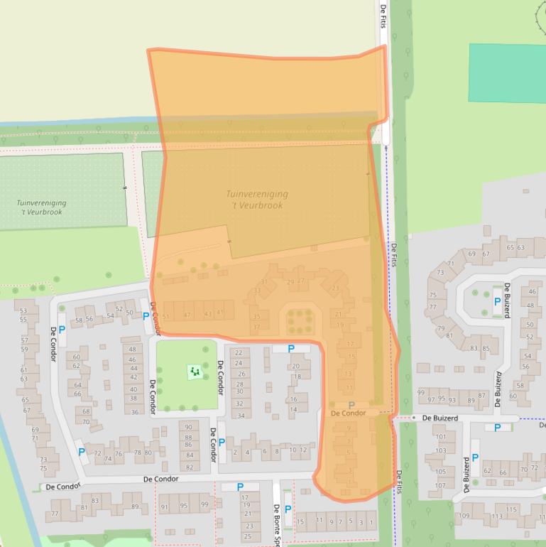 Kaart van postcodegebied 7609HA.