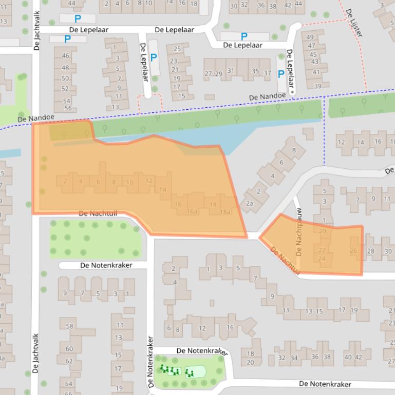 Kaart van postcodegebied 7609JD.