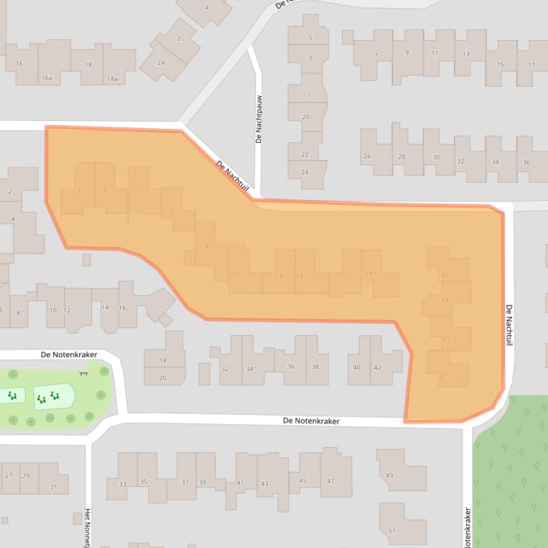 Kaart van postcodegebied 7609JG.