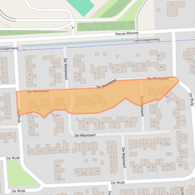 Kaart van postcodegebied 7609LG.