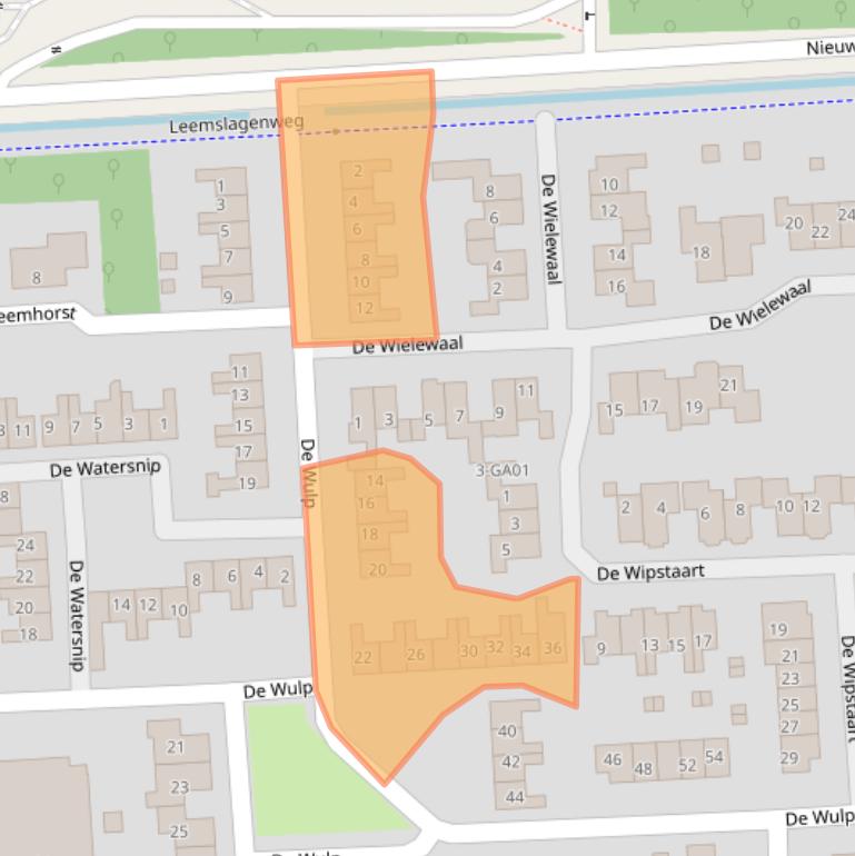 Kaart van postcodegebied 7609LK.