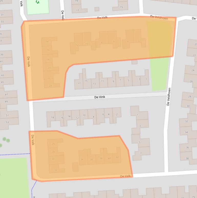 Kaart van postcodegebied 7609LS.