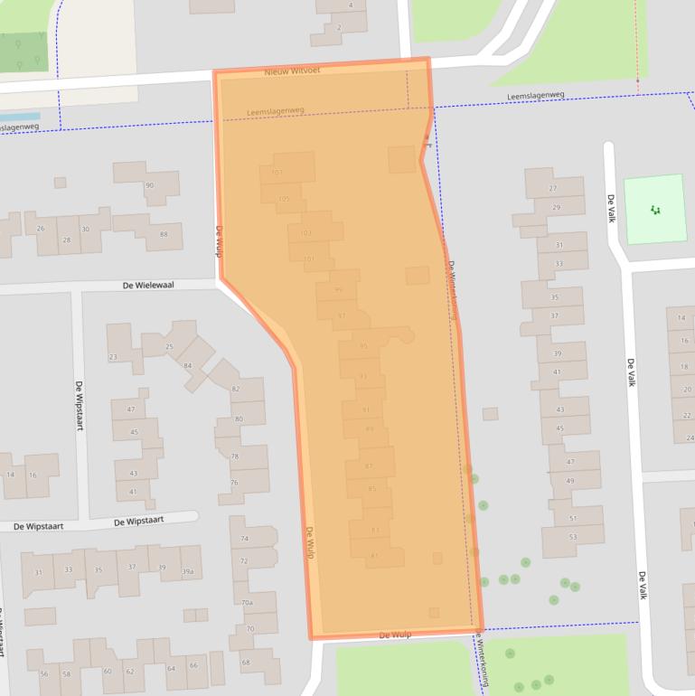 Kaart van postcodegebied 7609LW.