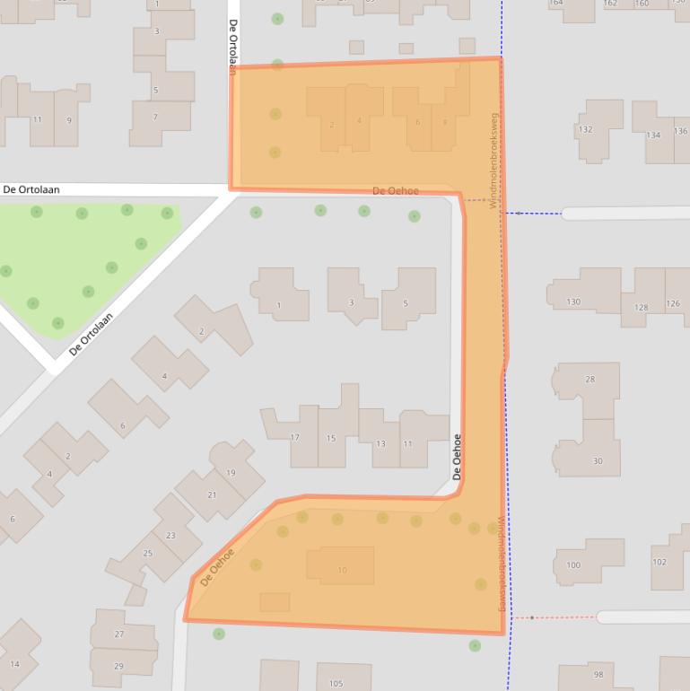 Kaart van postcodegebied 7609MB.