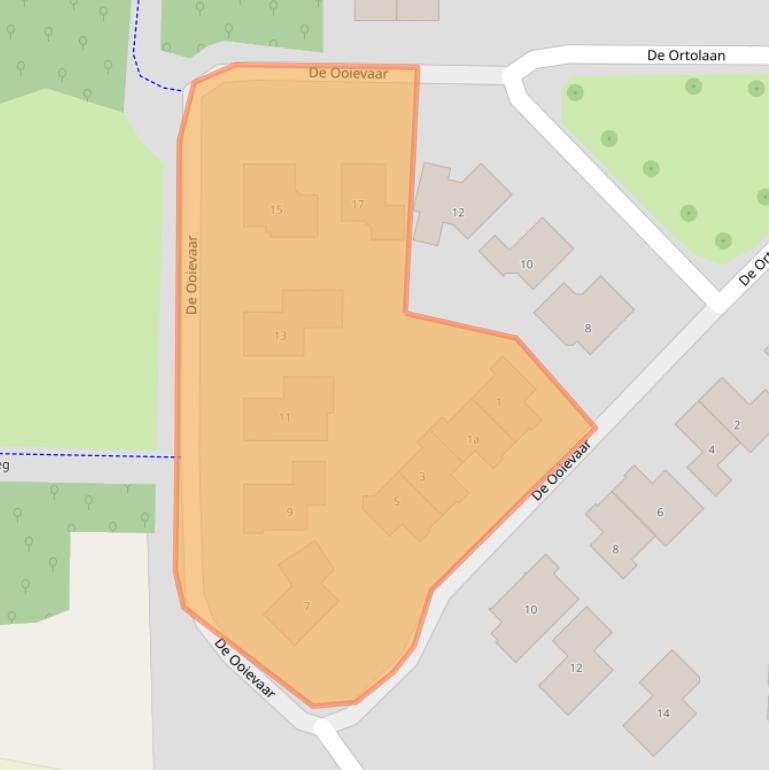 Kaart van postcodegebied 7609MC.