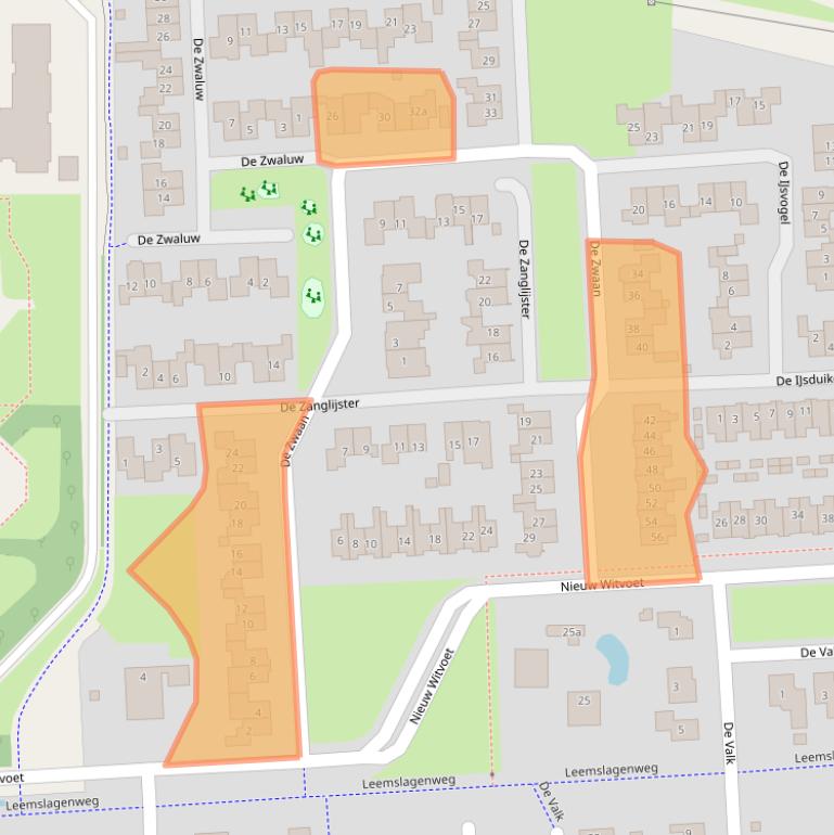 Kaart van postcodegebied 7609NA.