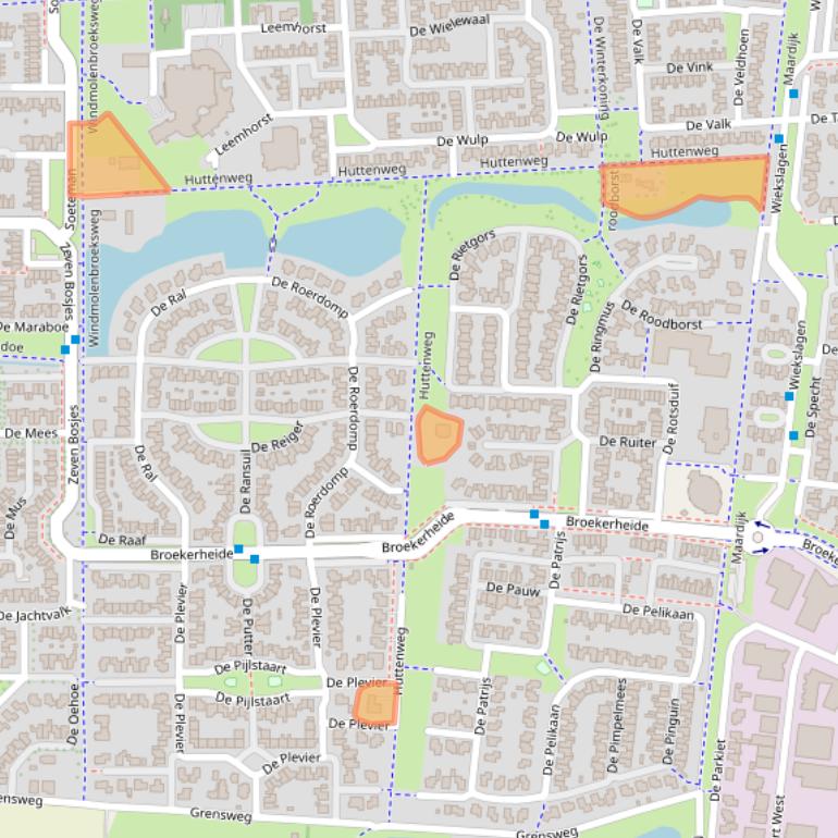 Kaart van postcodegebied 7609PS.