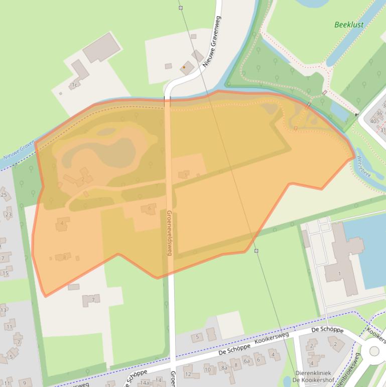 Kaart van postcodegebied 7609PX.