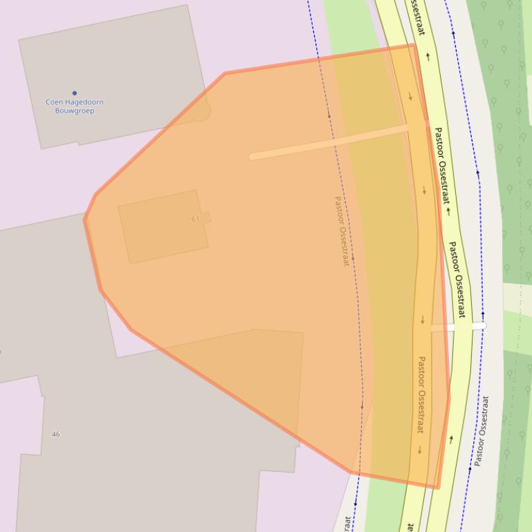 Kaart van postcodegebied 7609RX.