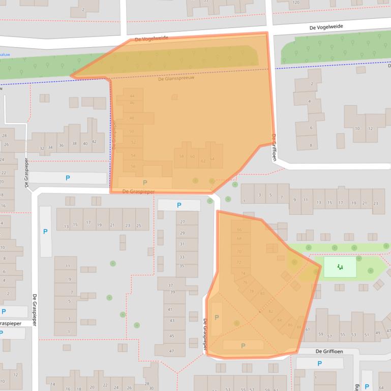 Kaart van postcodegebied 7609SC.