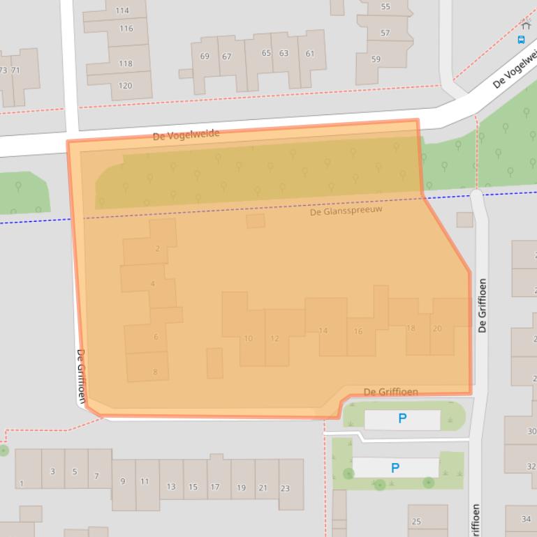 Kaart van postcodegebied 7609SH.