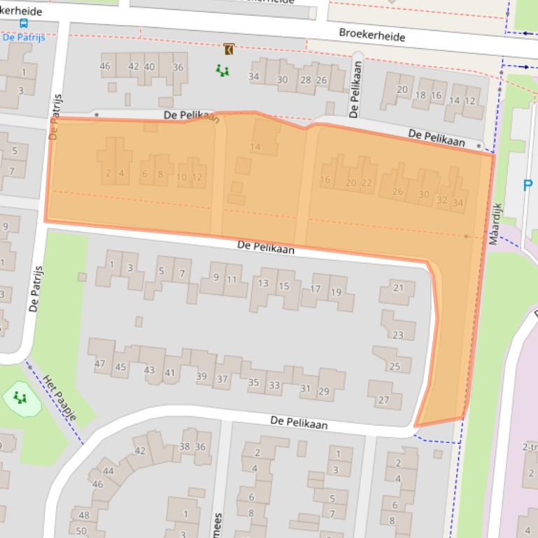 Kaart van postcodegebied 7609TK.