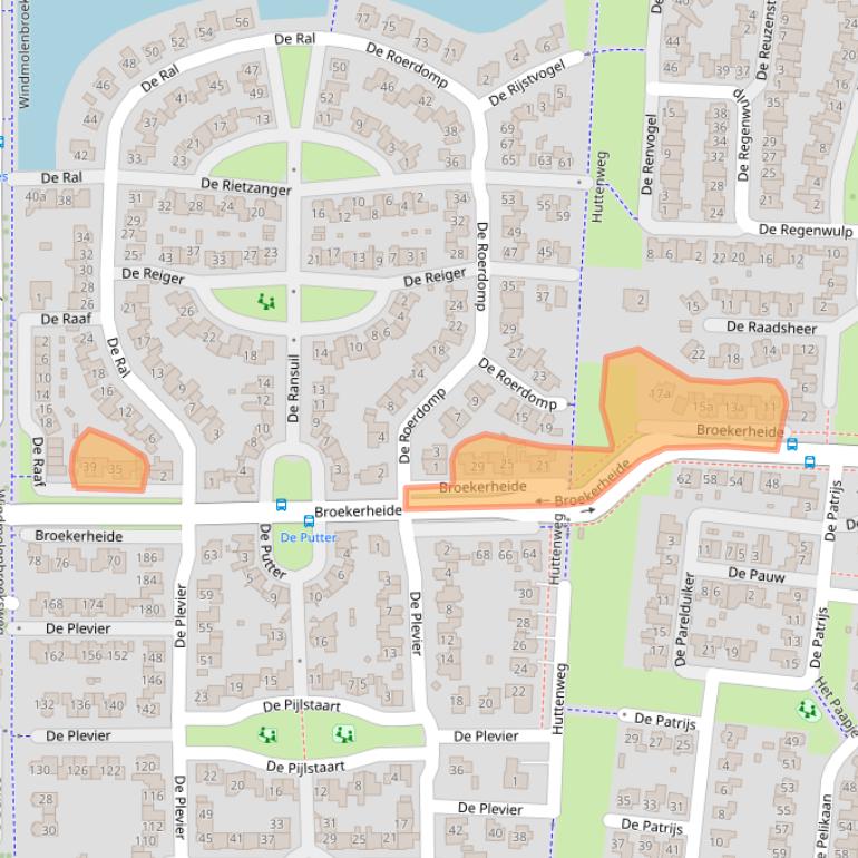 Kaart van postcodegebied 7609WL.