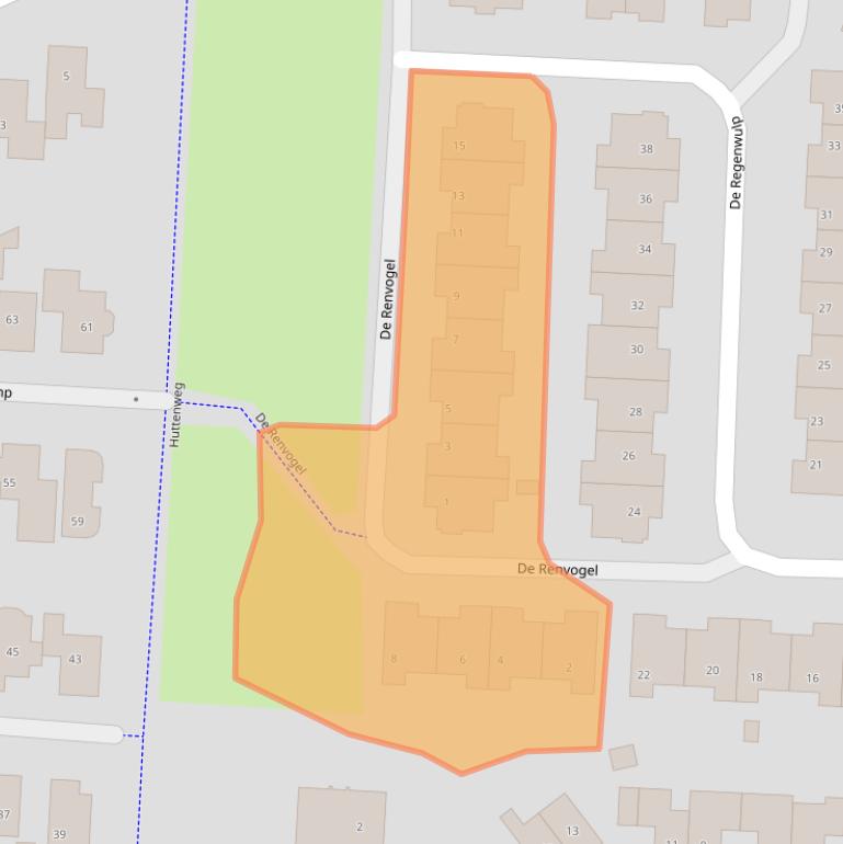 Kaart van postcodegebied 7609WP.