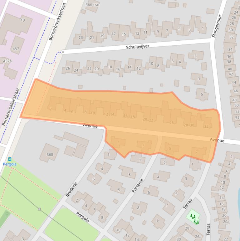 Kaart van postcodegebied 7609XK.