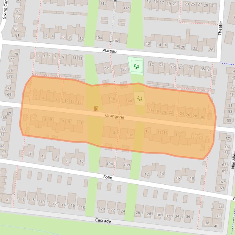 Kaart van postcodegebied 7609ZH.