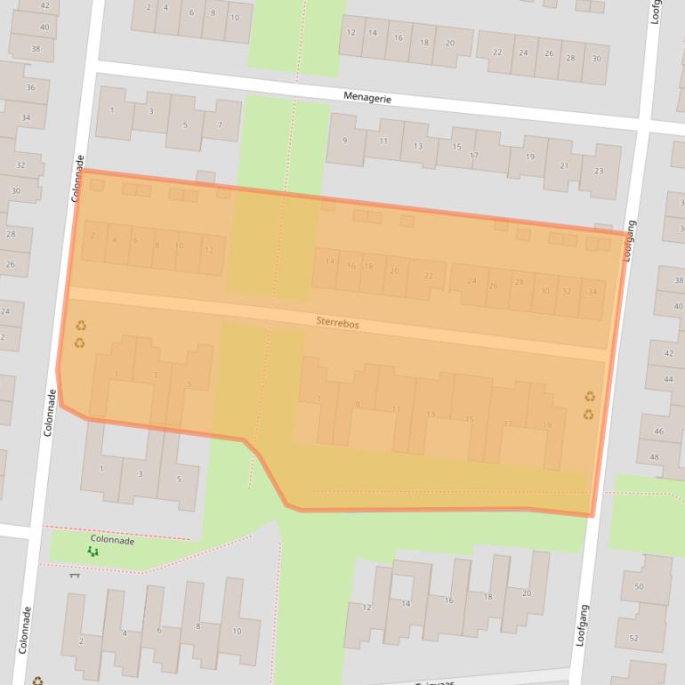 Kaart van postcodegebied 7609ZP.