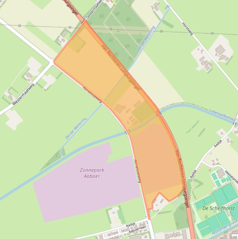 Kaart van postcodegebied 7610AD.