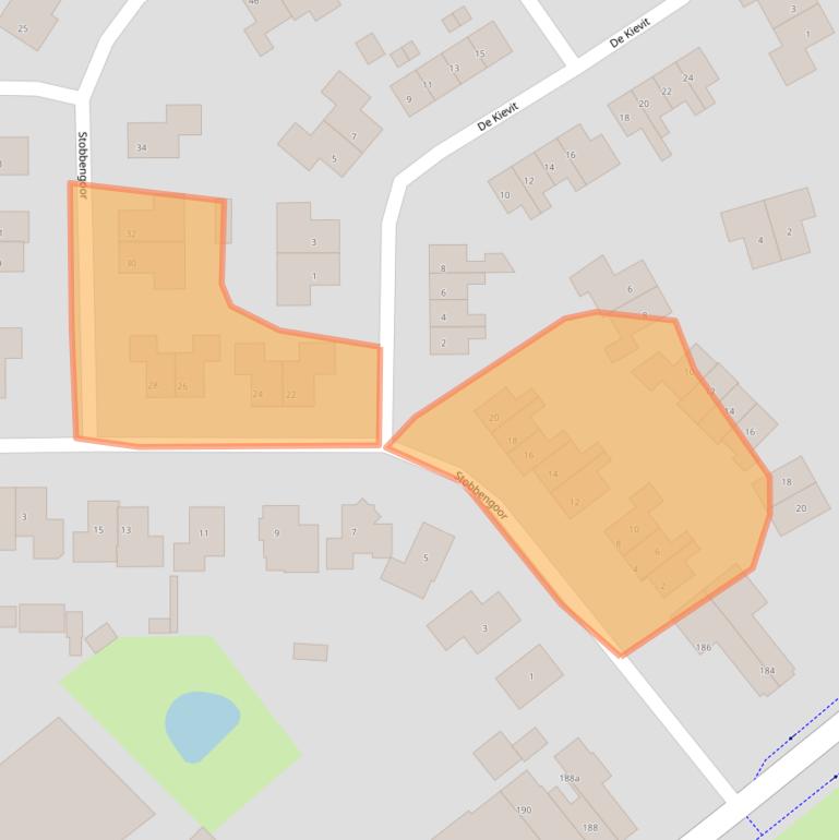 Kaart van postcodegebied 7614LK.