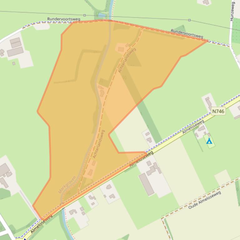 Kaart van postcodegebied 7615NC.