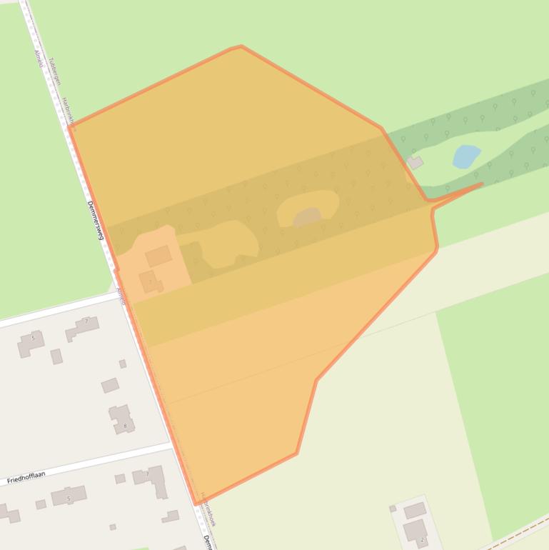 Kaart van postcodegebied 7615PT.