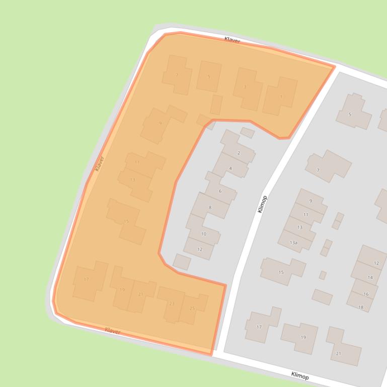 Kaart van postcodegebied 7615RN.