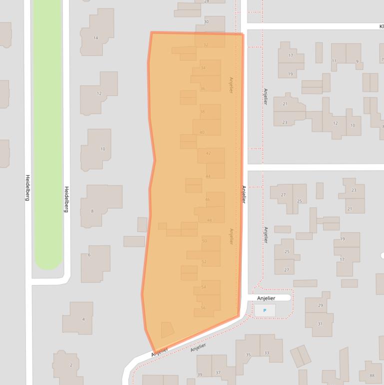 Kaart van postcodegebied 7621AM.