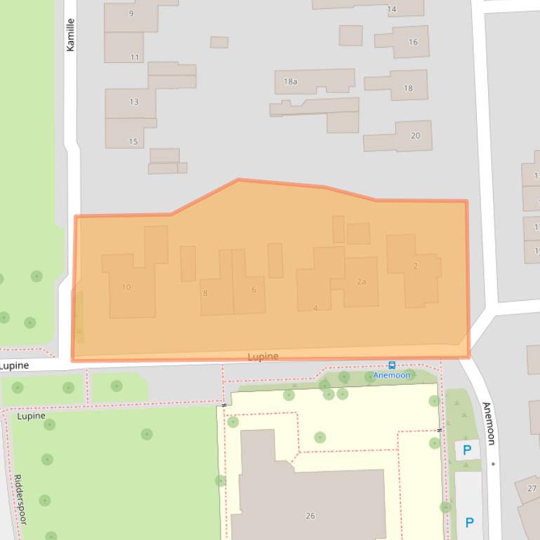 Kaart van postcodegebied 7621AW.