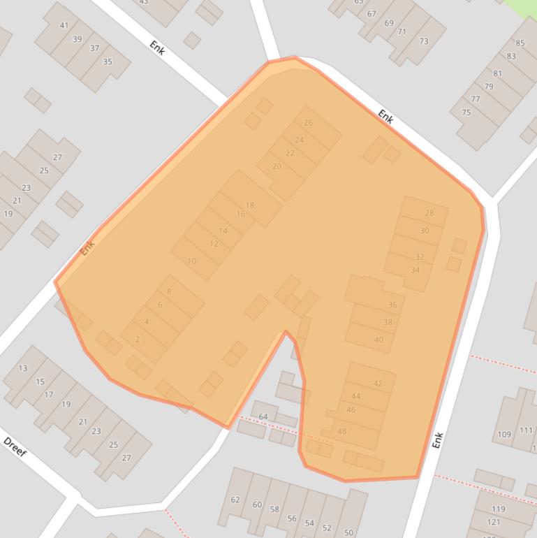 Kaart van postcodegebied 7621ES.