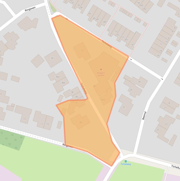 Kaart van postcodegebied 7621GD.