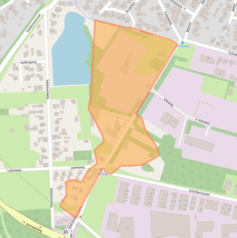 Kaart van postcodegebied 7621GP.