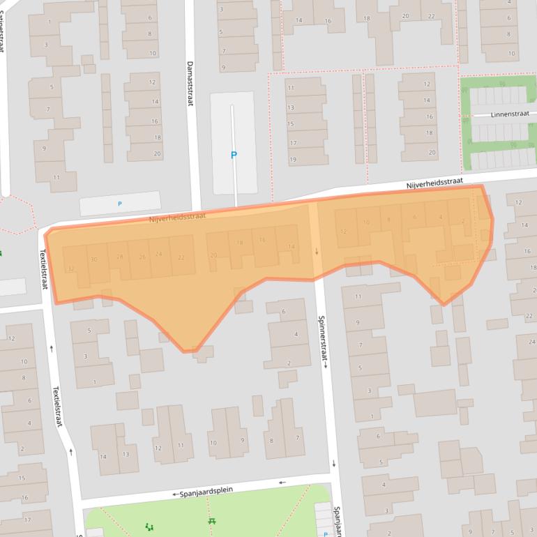 Kaart van postcodegebied 7621TM.