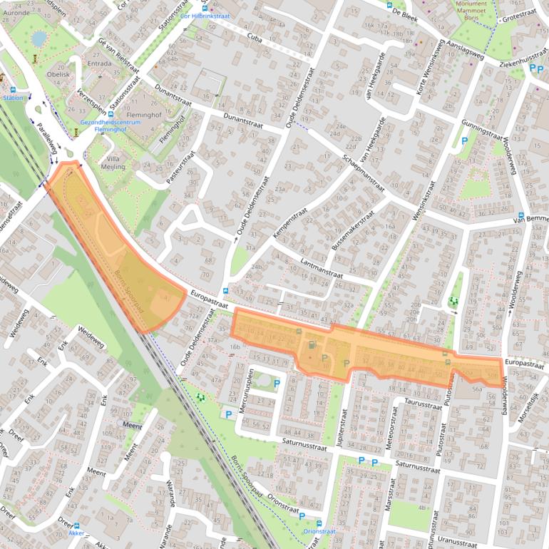 Kaart van postcodegebied 7622KG.